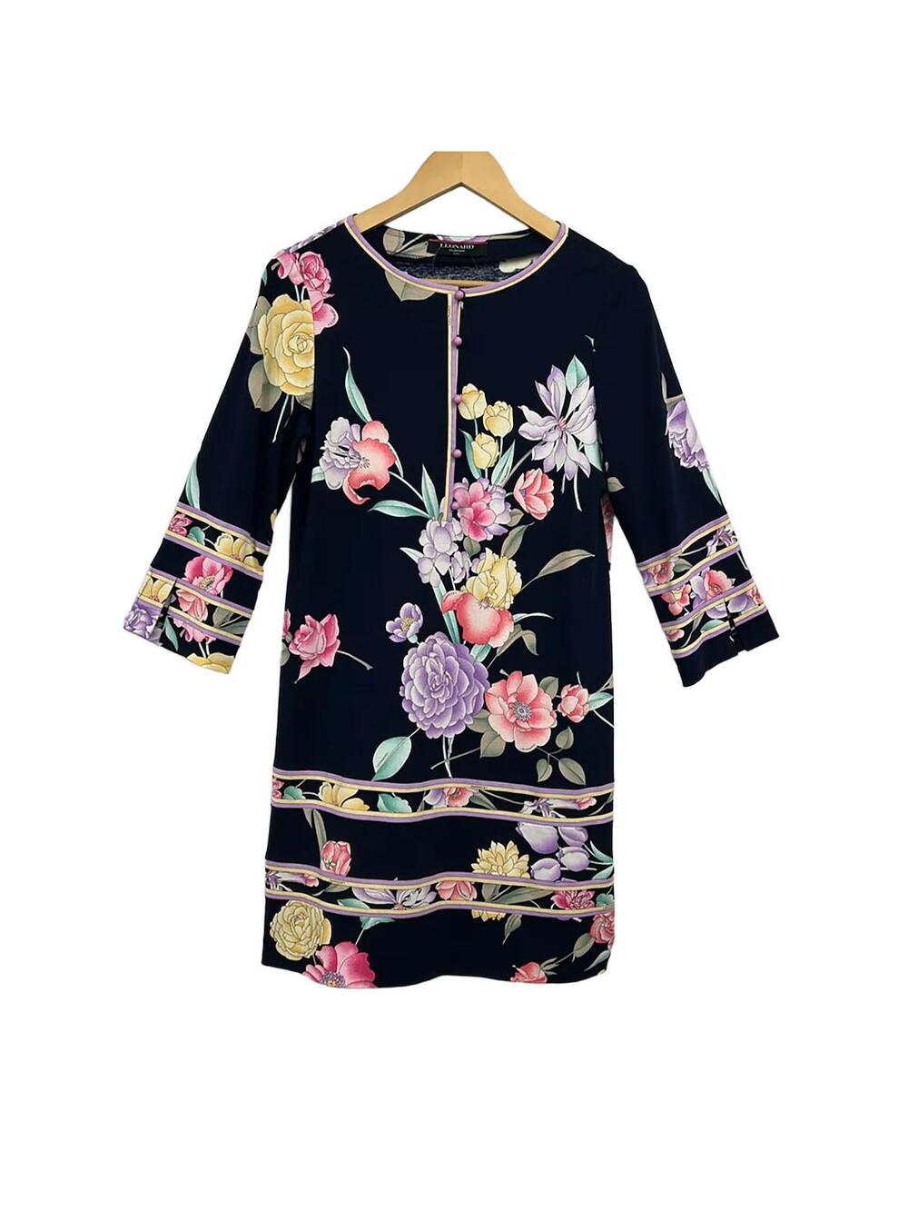 Leonard Dark Navy Pink Multi Women's #340601L57B